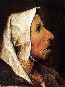 Pieter Bruegel the Elder Portrait of an Old Woman oil